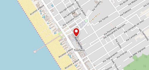 Terrazza Versilia sulla mappa