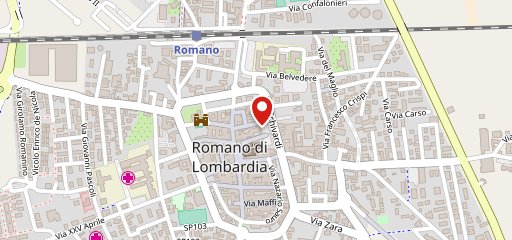 Pasticceria Carosello di Lussana Daniele sulla mappa