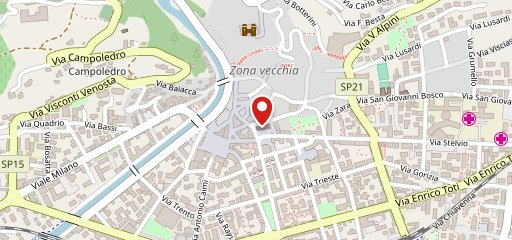 Pasticceria Ortelli Sondrio sulla mappa