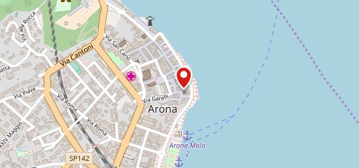 Pasticcino Arona sulla mappa