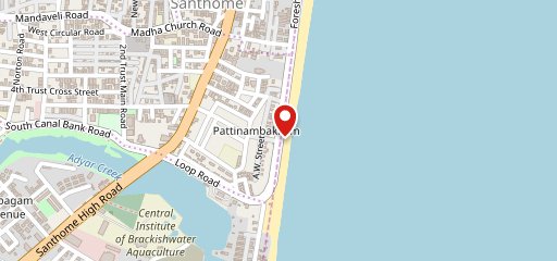 Pattinapakkam kadal virunthu on map