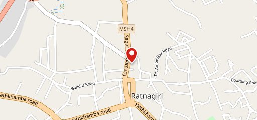 Patwardhan Upahar Gruha on map