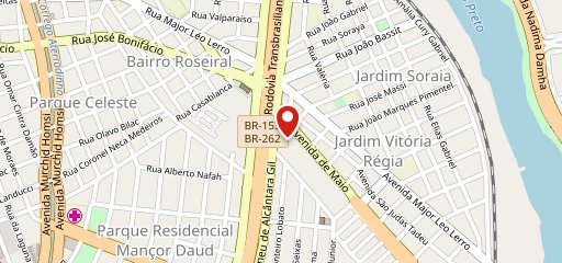 Pizzaria Peg Leve no mapa