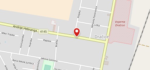 Slavonija, pekarsko trgovački obrt sulla mappa