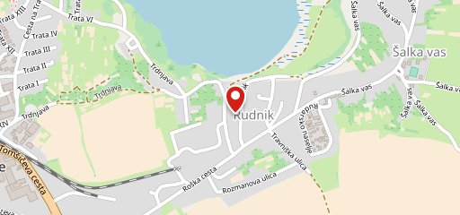 Pension Gostilna Jezero - Tušek sulla mappa