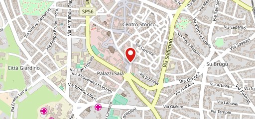 Ristorante Pizzeria Pepenero Oristano sulla mappa