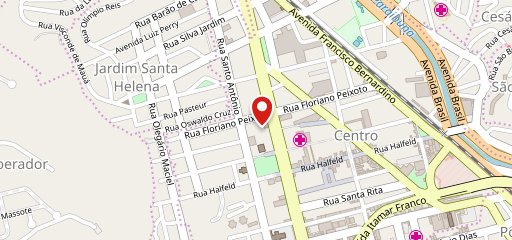 Pergolla Bistrô E Café no mapa