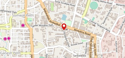 Persian Darbar Pune on map