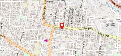 Sri Annapoorani Veg Hotel on map