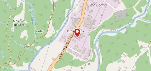 Pescheria Cadorpesca Belluno sulla mappa