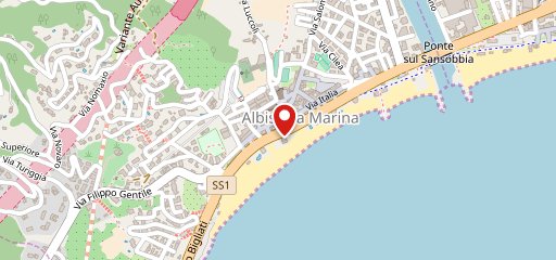Pescheria Degli Artisti Albissola Marina sulla mappa