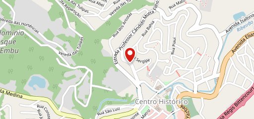 Pesqueiro Shin da Codorna no mapa