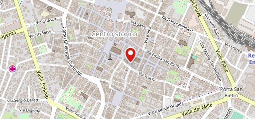 Piadineria dei Leoni sulla mappa