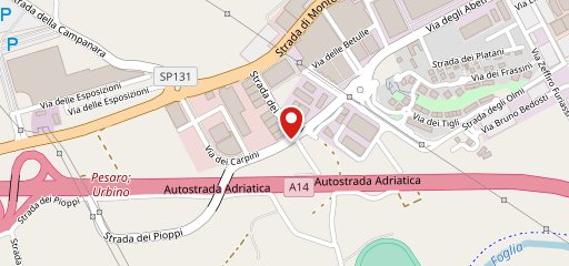 Ristorante Pizzeria Piazza Ricci sulla mappa