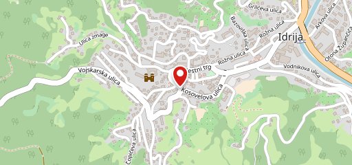 Pica špica sulla mappa