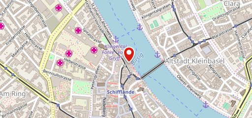 Restaurant Fiorentina Basel sulla mappa