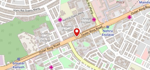 Grills & Platters By Pind Balluchi, GK-1 on map