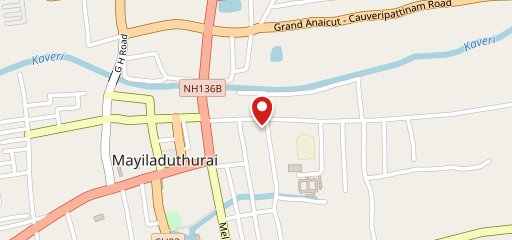 Pineapple juice and fast food on map