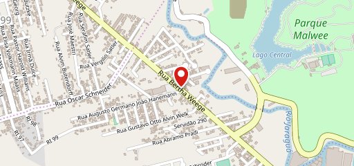 Pingo Lanches no mapa