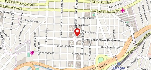 Piolho's Burguer no mapa