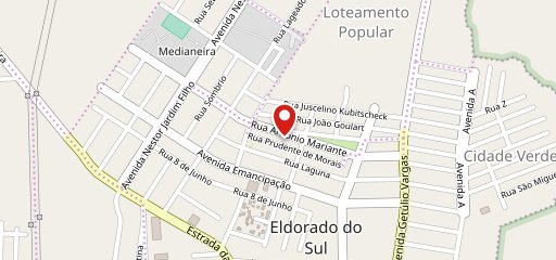 Piquete Escobar e Nacos Do R.G.S no mapa