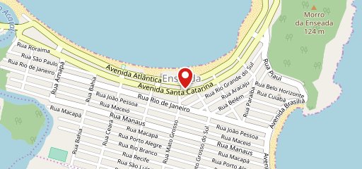 Lanchonete e Petiscaria Pirata's no mapa