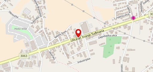 Piroš čarda sulla mappa