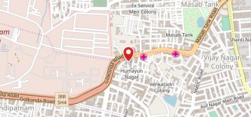 Pista House Mehdipatnam on map