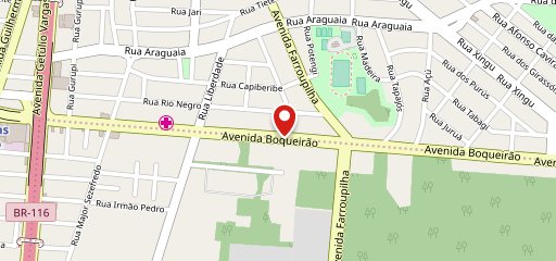 Pit Stop Lanches no mapa