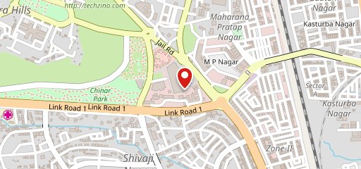 Pitchers Cafebar Bhopal on map