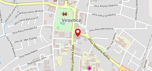 Pivnica Jelen sulla mappa