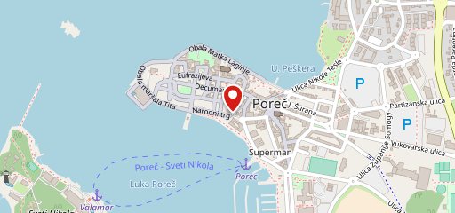 Pizza & Pasta GRANO DURO - Porec sulla mappa