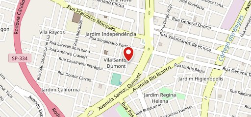 Pizza Bar Franca no mapa