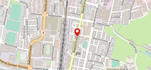 Daily Pizza Zug sulla mappa