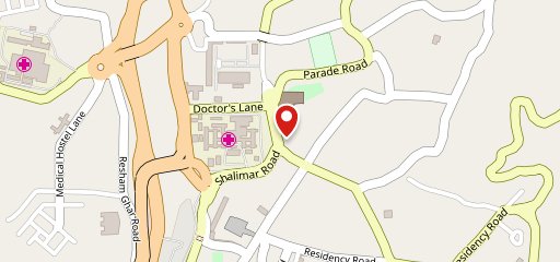 Pizza Burst Shalamar on map