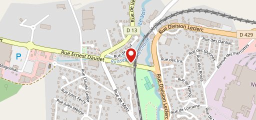 Pizzeria Carmélo sur la carte