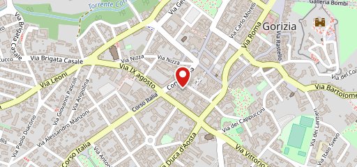 Pizza Carmen's Gorizia sulla mappa