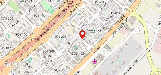 Pizza Cesar (Delivery) - Asa Sul no mapa