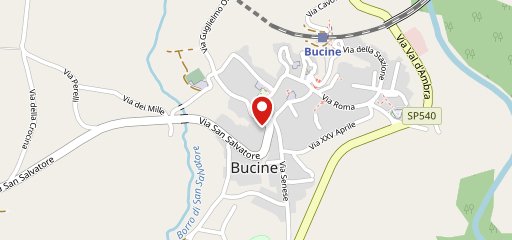 Pizza Che Delizia Bucine sulla mappa