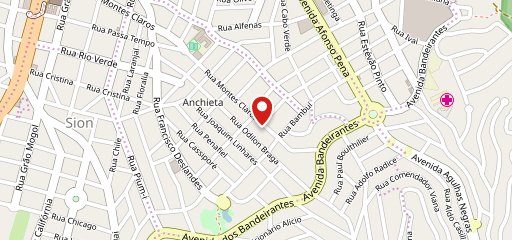 Pizza com Arte no mapa