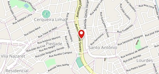 Pizza Cone Express no mapa