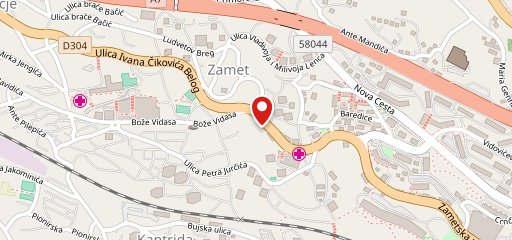 Pizza cut Stop sulla mappa