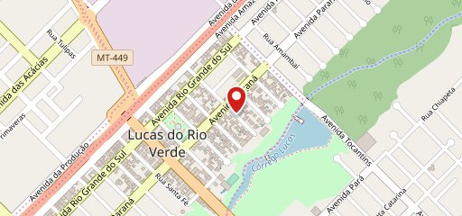 Pizza Dom Rodrigo no mapa