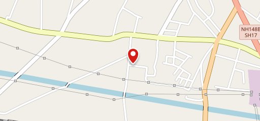 Pizza down town on map