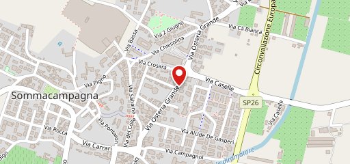 Pizza e cucina di Beghini Cesare sulla mappa