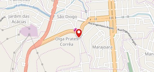 Pizza Emiliano Teófilo Otoni no mapa