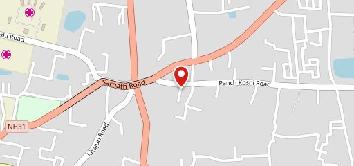 Pizza Express Meal on map