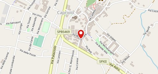 Pizza Flash al Castello Capriolo sulla mappa