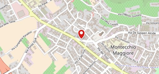 Pizza Flash Montecchio sulla mappa