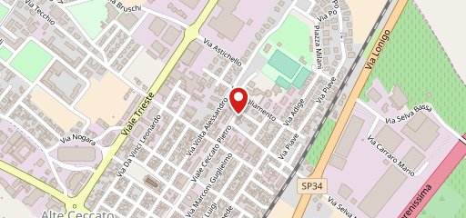 Pizza Flash Alte sulla mappa